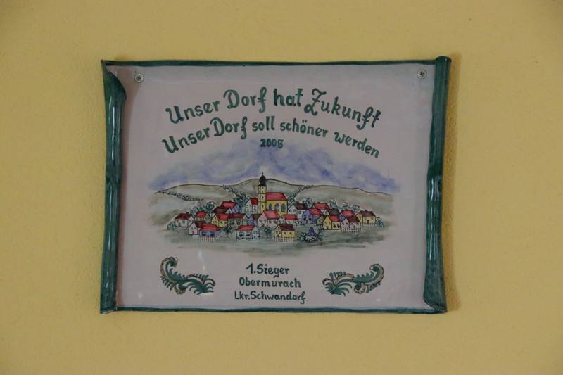 Plakette Unser Dorf hat Zukunft